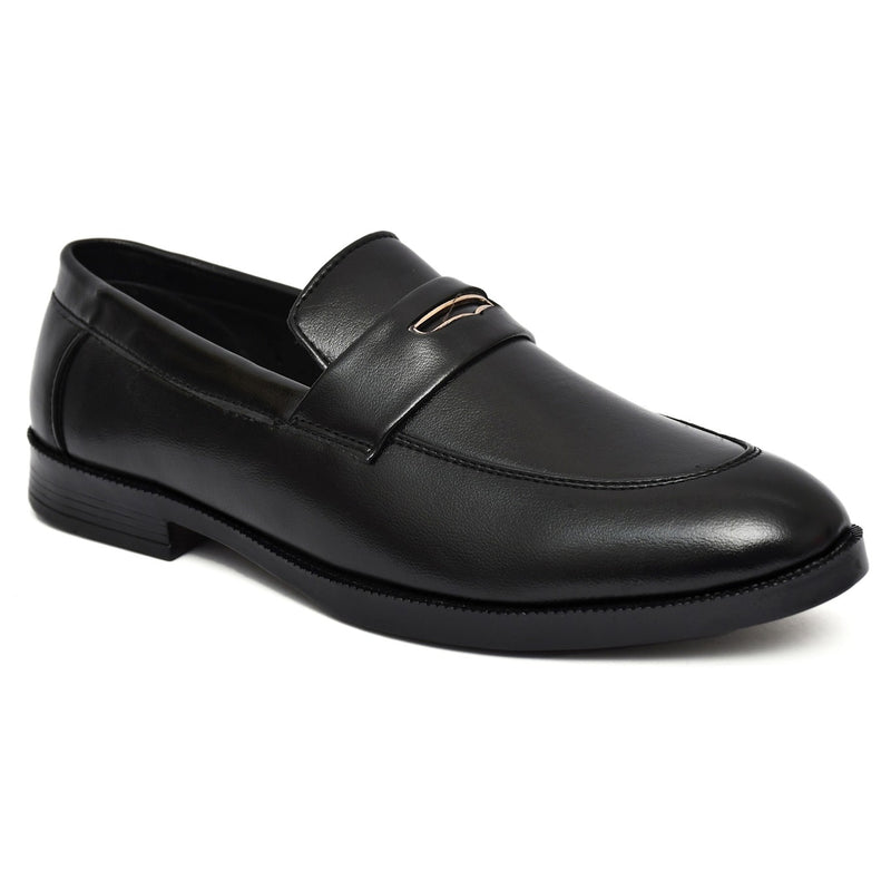 Men Synthetic upper Solid Formal Slip-On Shoes (Size-UK-9)