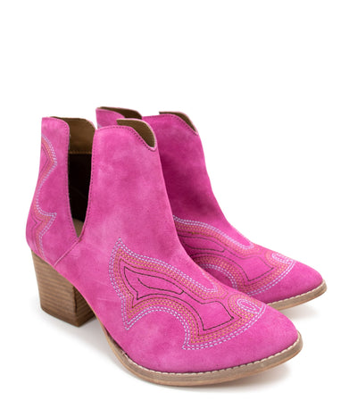 Stylish Journee Ankle Boots in Magenta - Chic & Comfortable