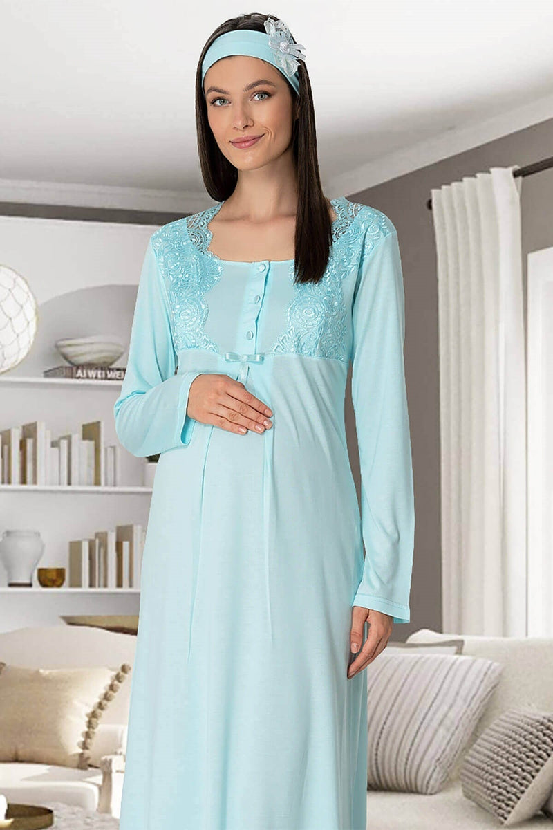 Shopymommy 5343 Price Maternity & Nursing Nightgown