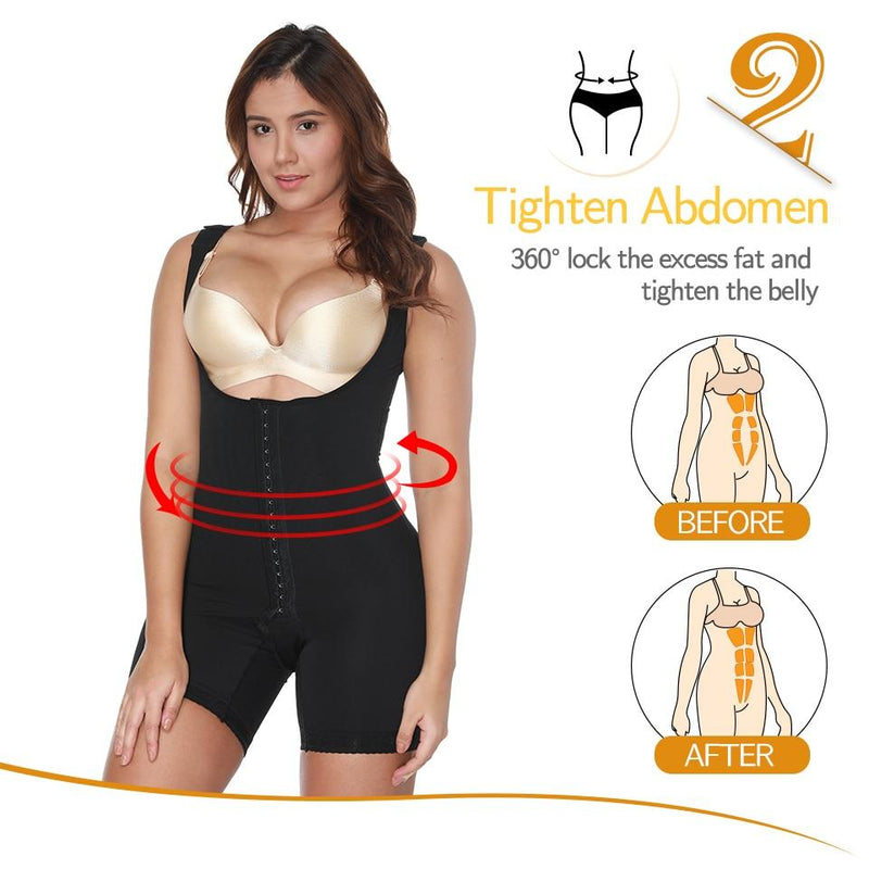 Women Shapewear Tummy Control Bodysuit Fajas Colombianas Full Body