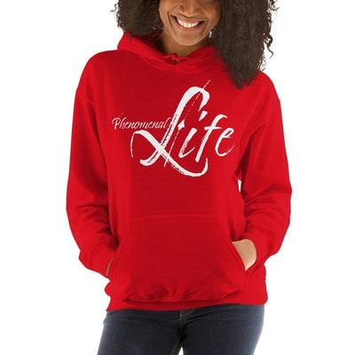 Womens Hoodie - Pullover Hooded Sweatshirt -graphic/phenomenal Life