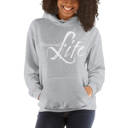 Womens Hoodie - Pullover Hooded Sweatshirt -graphic/phenomenal Life