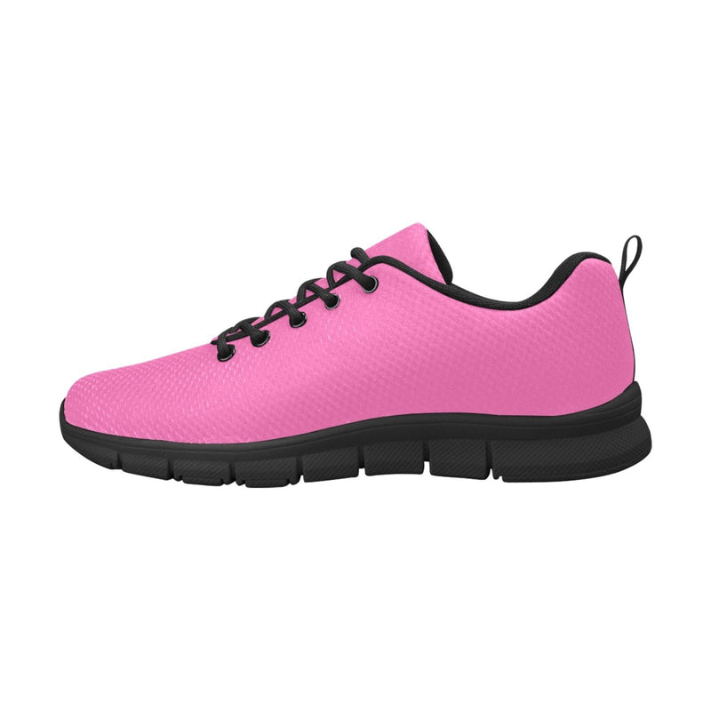 Sneakers for Women, Hot Pink and Black - Running Shoes